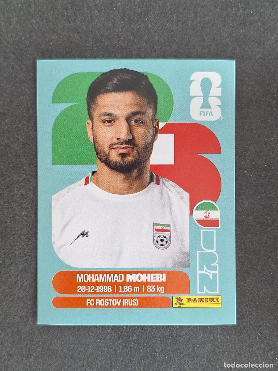Fu&szlig;ball-Sticker: L2 MOHEBI SELECCION IRAN 16 PANINI MUNDIAL FIFA WORLD CUP 2026 PANINI NUNCA PEGADO