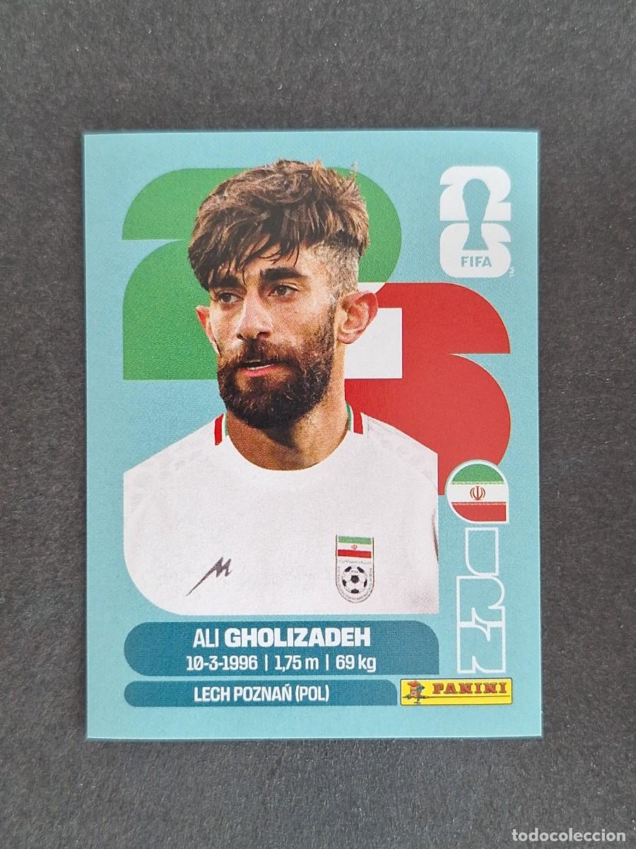 Fu&szlig;ball-Sticker: L2 GHOLIZADEH SELECCION IRAN 20 PANINI MUNDIAL FIFA WORLD CUP 2026 PANINI NUNCA PEGADO