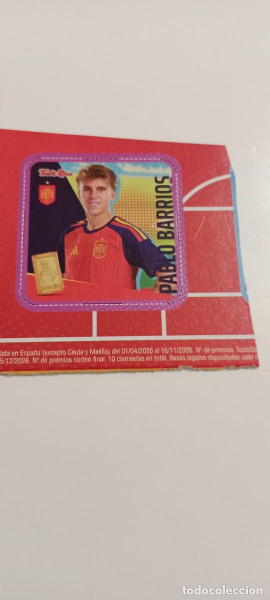 Fu&szlig;ball-Sticker: PABLO BARRIOS TOSTA RICA EL DE FOTO C-AMC