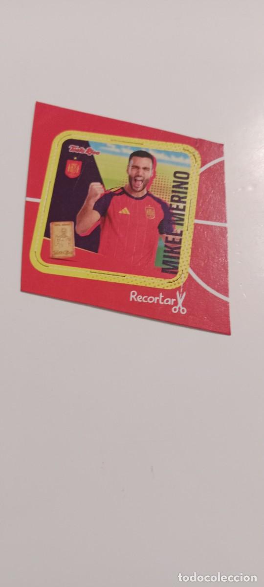 Fu&szlig;ball-Sticker: MIKEL MERINO TOSTA RICA EL DE FOTO C-AMC