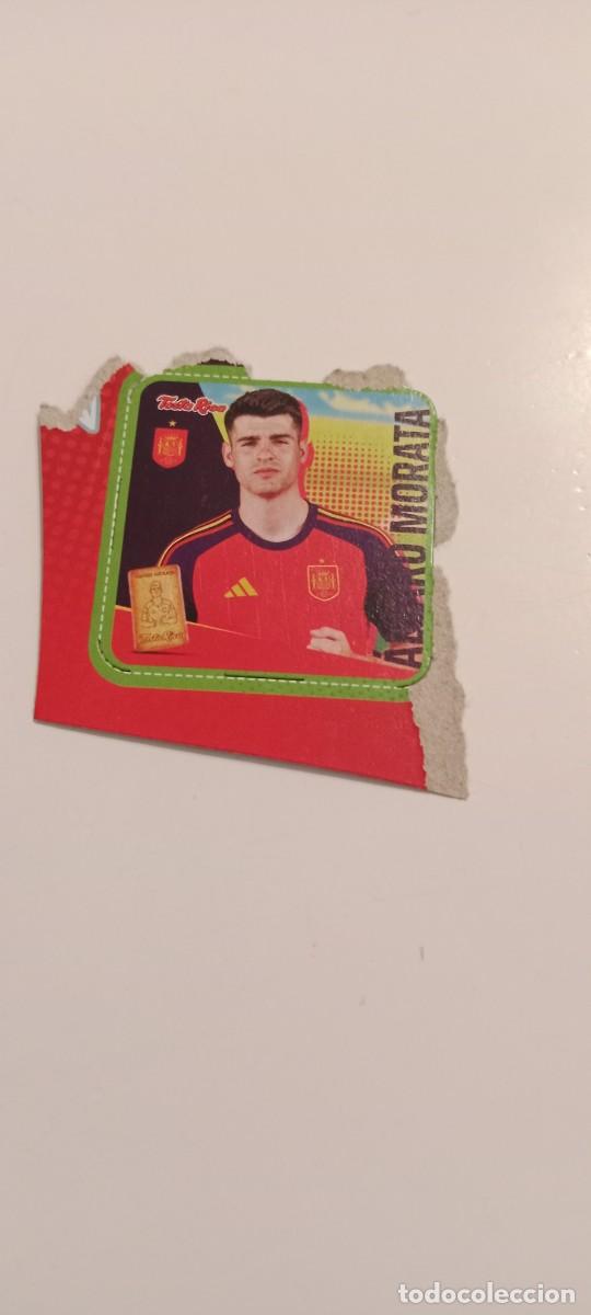 Fu&szlig;ball-Sticker: ALVARO MORATA TOSTA RICA EL DE FOTO C-AMC