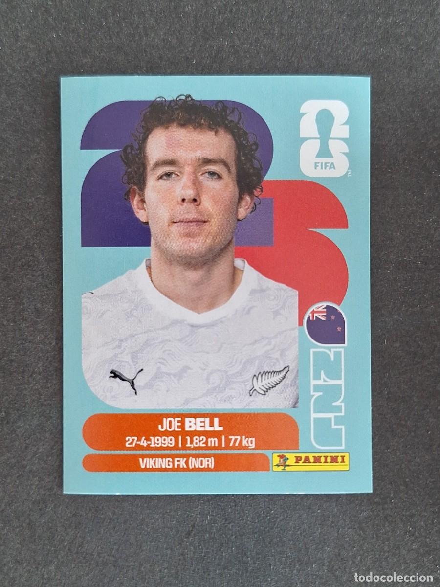 Cromos de F&uacute;tbol: L2 BELL SELECCION NUEVA ZELANDA 10 PANINI MUNDIAL FIFA WORLD CUP 2026 PANINI NUNCA PEGADO
