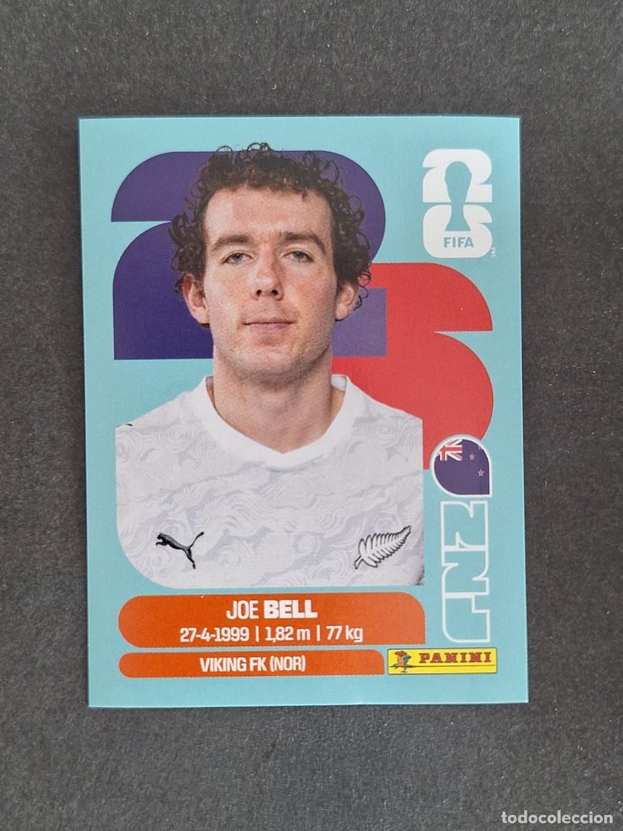 Cromos de F&uacute;tbol: L2 BELL SELECCION NUEVA ZELANDA 10 PANINI MUNDIAL FIFA WORLD CUP 2026 PANINI NUNCA PEGADO