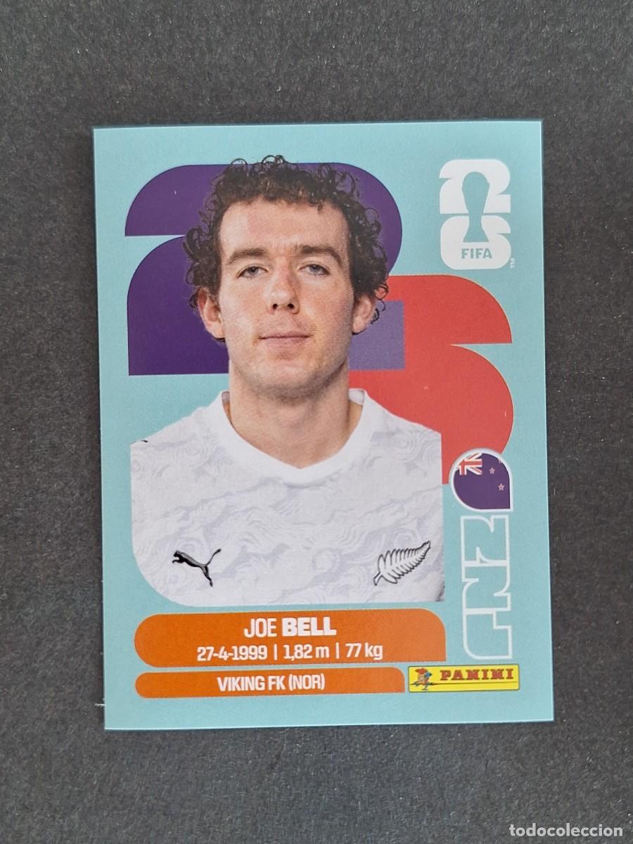 Cromos de F&uacute;tbol: L2 BELL SELECCION NUEVA ZELANDA 10 PANINI MUNDIAL FIFA WORLD CUP 2026 PANINI NUNCA PEGADO
