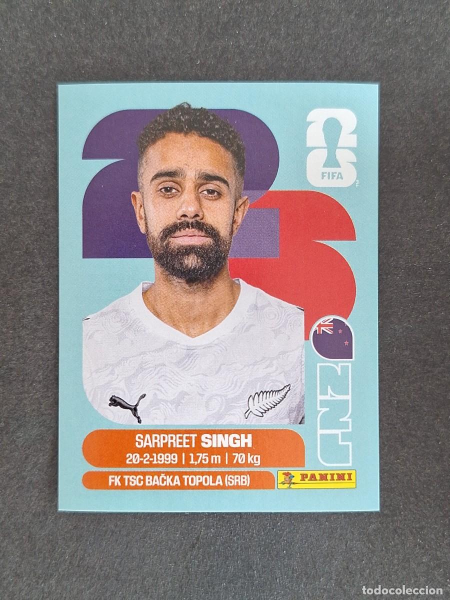 Cromos de F&uacute;tbol: L2 SINGH SELECCION NUEVA ZELANDA 11 PANINI MUNDIAL FIFA WORLD CUP 2026 PANINI NUNCA PEGADO