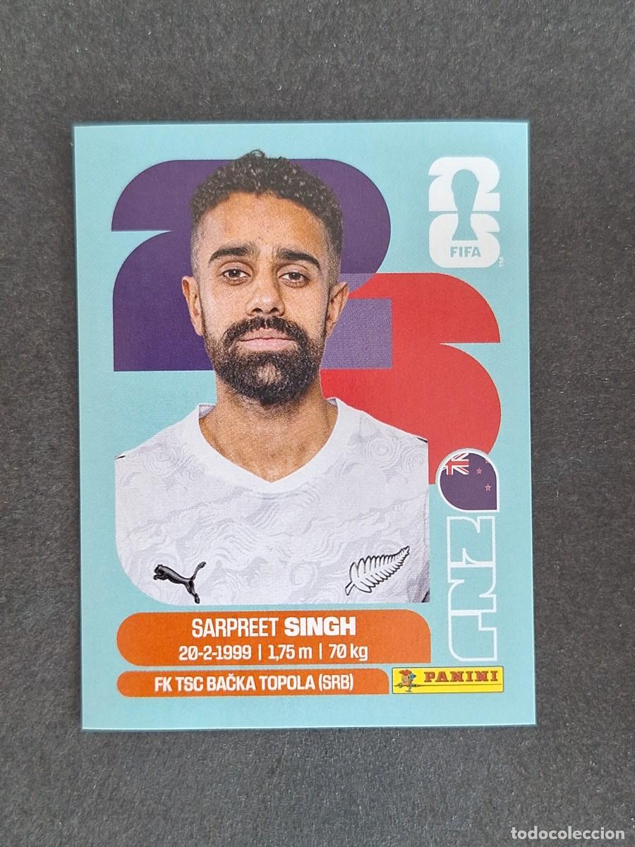 Cromos de F&uacute;tbol: L2 SINGH SELECCION NUEVA ZELANDA 11 PANINI MUNDIAL FIFA WORLD CUP 2026 PANINI NUNCA PEGADO