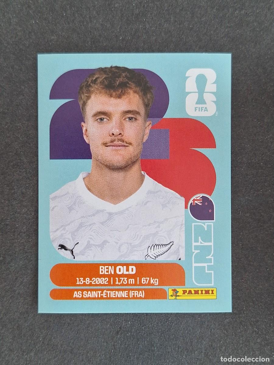Cromos de F&uacute;tbol: L2 BEN OLD SELECCION NUEVA ZELANDA 16 PANINI MUNDIAL FIFA WORLD CUP 2026 PANINI NUNCA PEGADO