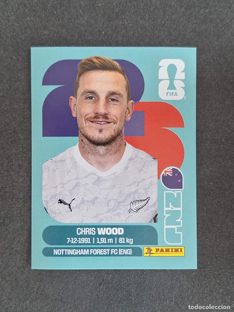 Cromos de F&uacute;tbol: L2 WOOD SELECCION NUEVA ZELANDA 17 PANINI MUNDIAL FIFA WORLD CUP 2026 PANINI NUNCA PEGADO