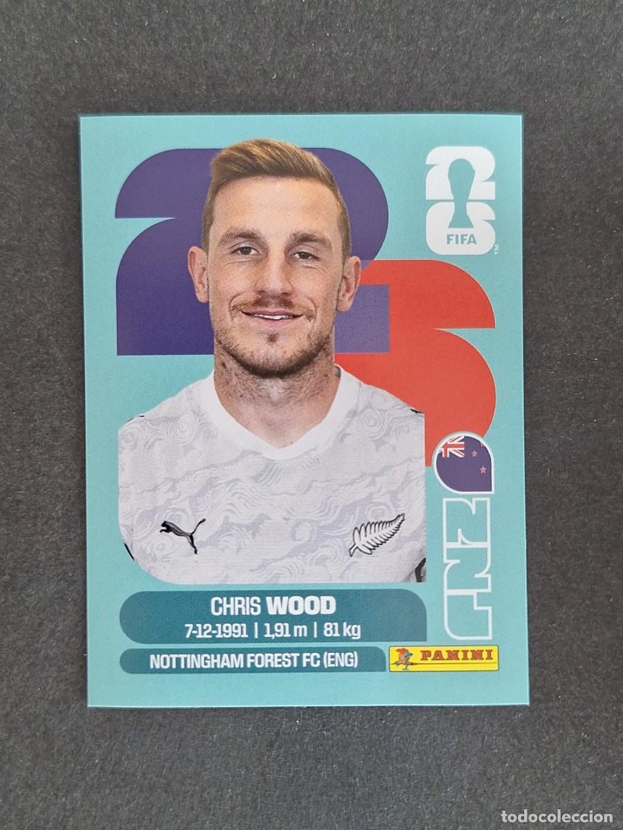 Cromos de F&uacute;tbol: L2 WOOD SELECCION NUEVA ZELANDA 17 PANINI MUNDIAL FIFA WORLD CUP 2026 PANINI NUNCA PEGADO
