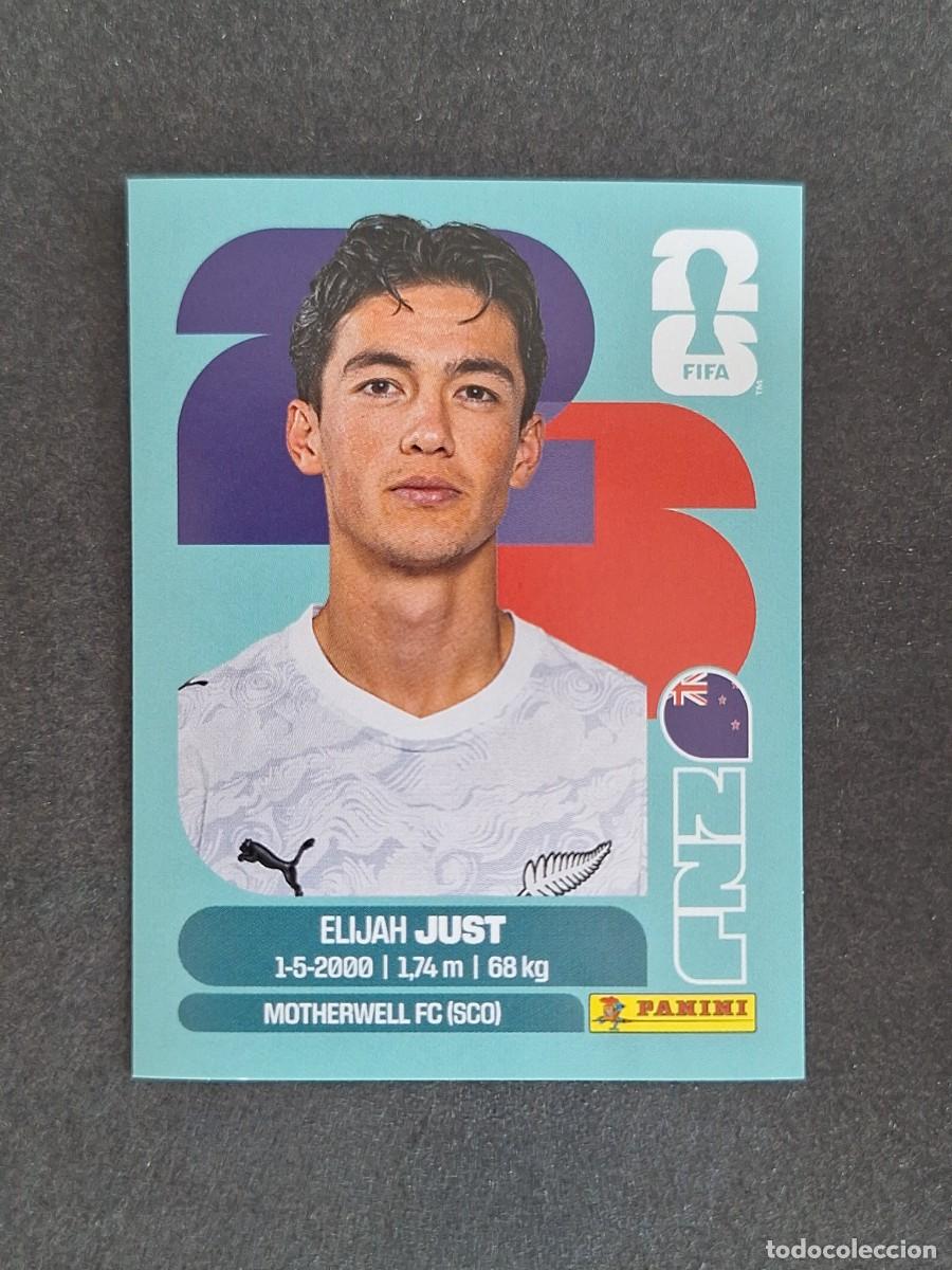 Cromos de F&uacute;tbol: L2 JUST SELECCION NUEVA ZELANDA 18 PANINI MUNDIAL FIFA WORLD CUP 2026 PANINI NUNCA PEGADO