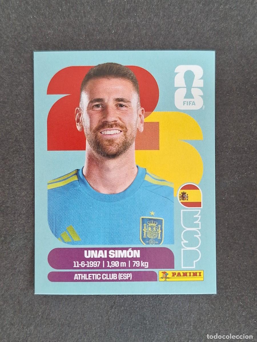 Cromos de F&uacute;tbol: L2 UNAI SIMON SELECCION ESPA&Ntilde;A 2 PANINI MUNDIAL FIFA WORLD CUP 2026 PANINI NUNCA PEGADO