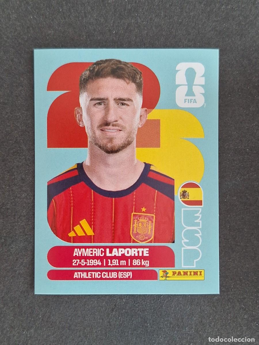 Cromos de F&uacute;tbol: L2 LAPORTE SELECCION ESPA&Ntilde;A 4 PANINI MUNDIAL FIFA WORLD CUP 2026 PANINI NUNCA PEGADO
