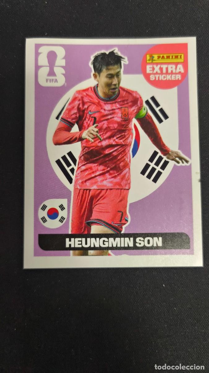 Cromos de F&uacute;tbol: cromo extra sticker heungmin son world cup 2026 panini