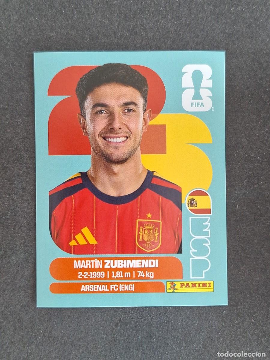 Cromos de F&uacute;tbol: L2 ZUBIMENDI SELECCION ESPA&Ntilde;A 9 PANINI MUNDIAL FIFA WORLD CUP 2026 PANINI NUNCA PEGADO