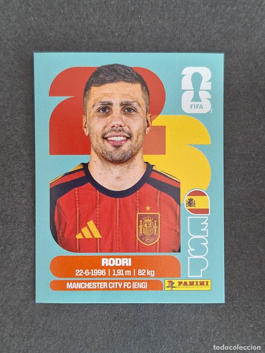 Cromos de F&uacute;tbol: L2 RODRI SELECCION ESPA&Ntilde;A 10 PANINI MUNDIAL FIFA WORLD CUP 2026 PANINI NUNCA PEGADO