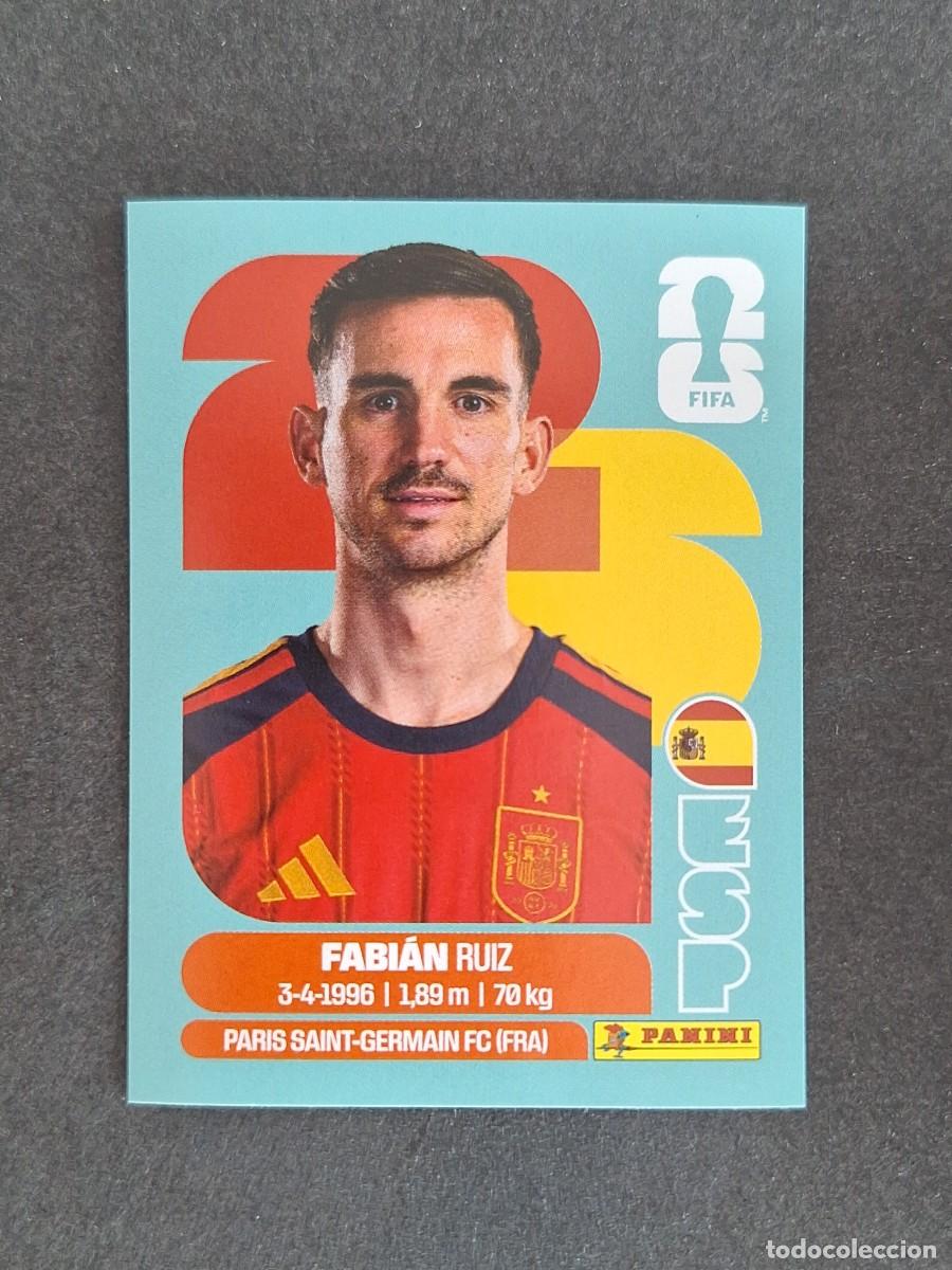 Cromos de Futebol: L2 FABIAN SELECCION ESPA&Ntilde;A 12 PANINI MUNDIAL FIFA WORLD CUP 2026 PANINI NUNCA PEGADO