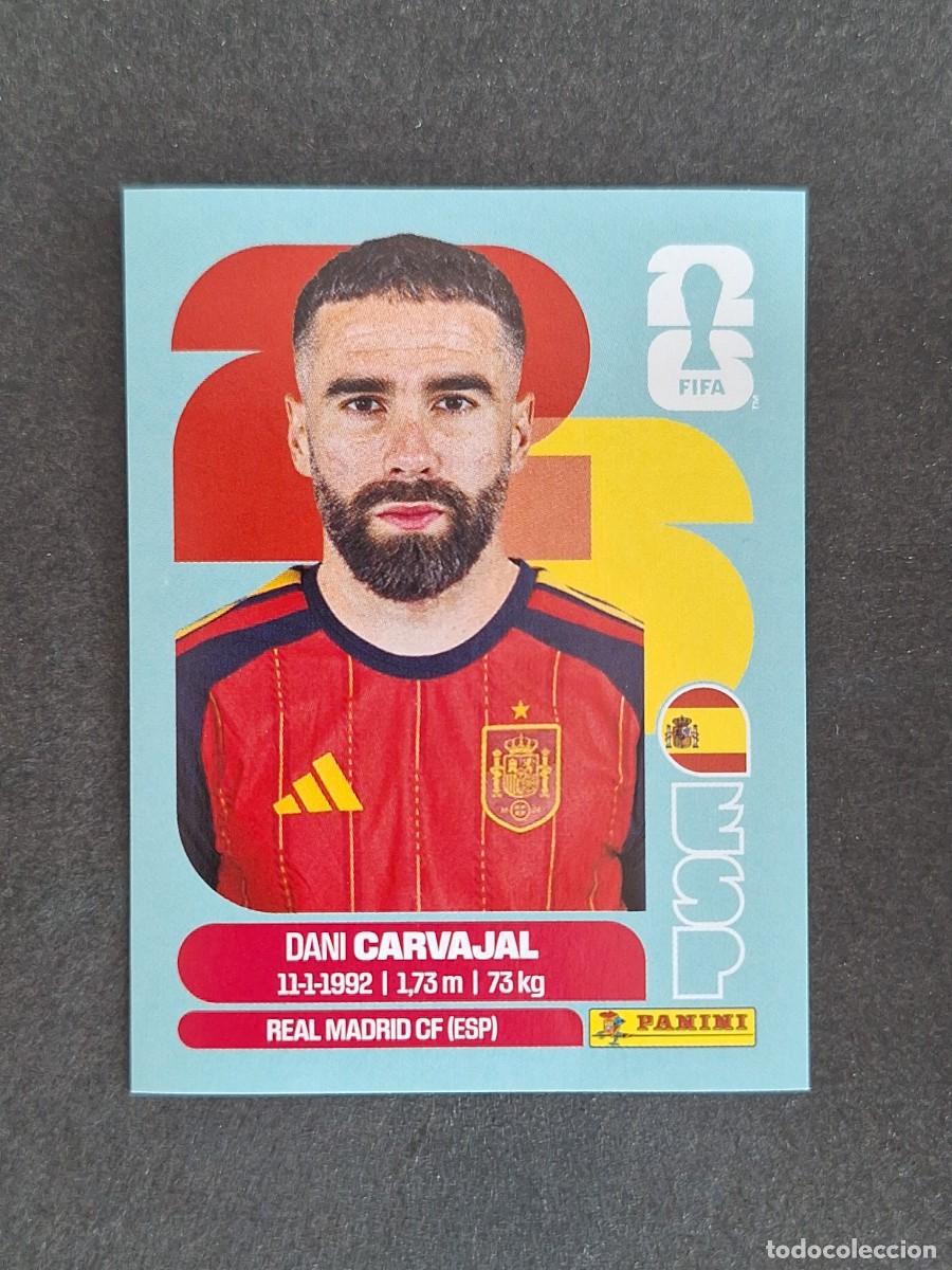 Figurine di Calcio: L2 CARVAJAL SELECCION ESPA&Ntilde;A 7 PANINI MUNDIAL FIFA WORLD CUP 2026 PANINI NUNCA PEGADO