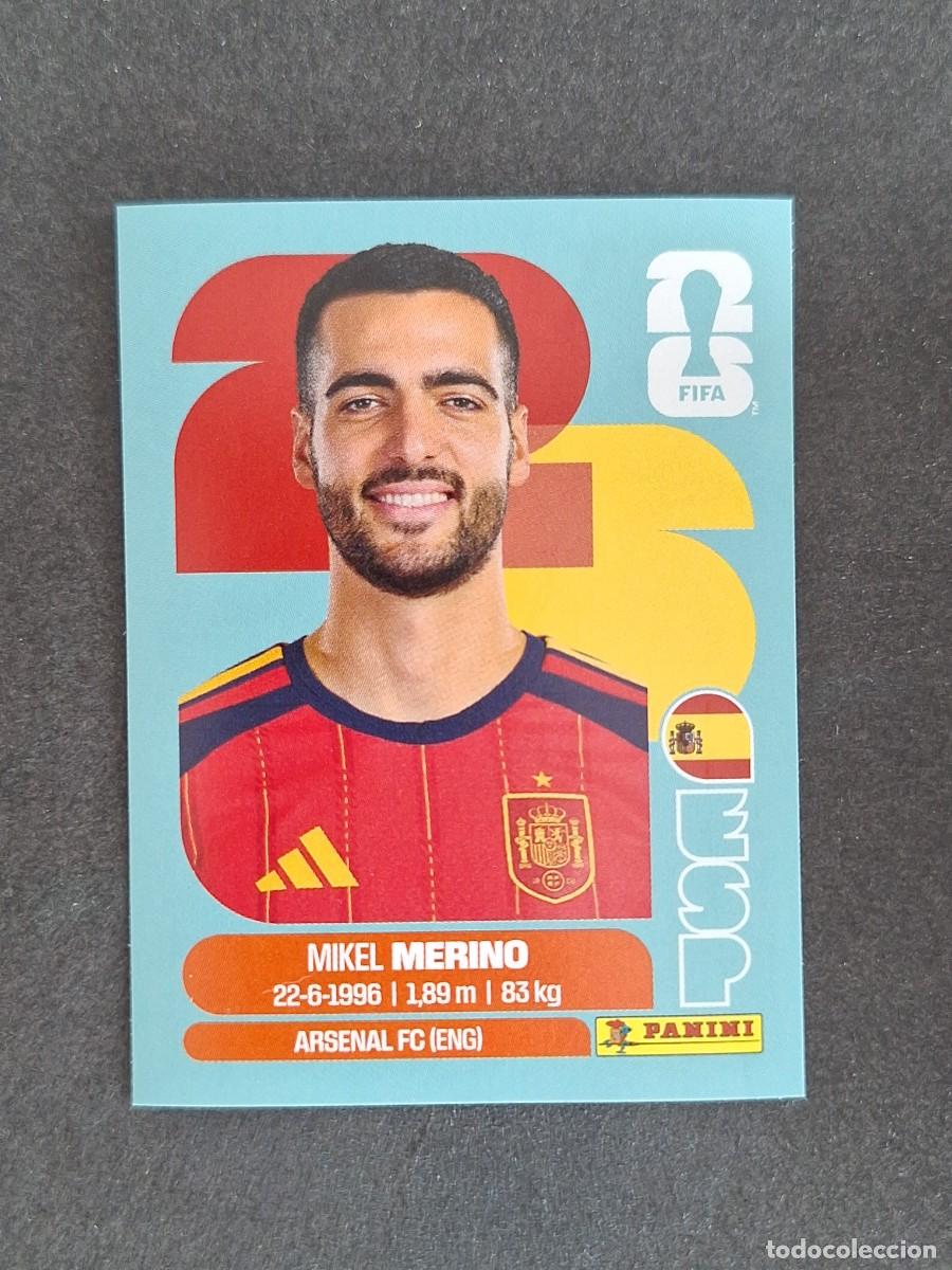 Figurine di Calcio: L2 MIKEL MERINO SELECCION ESPA&Ntilde;A 14 PANINI MUNDIAL FIFA WORLD CUP 2026 PANINI NUNCA PEGADO