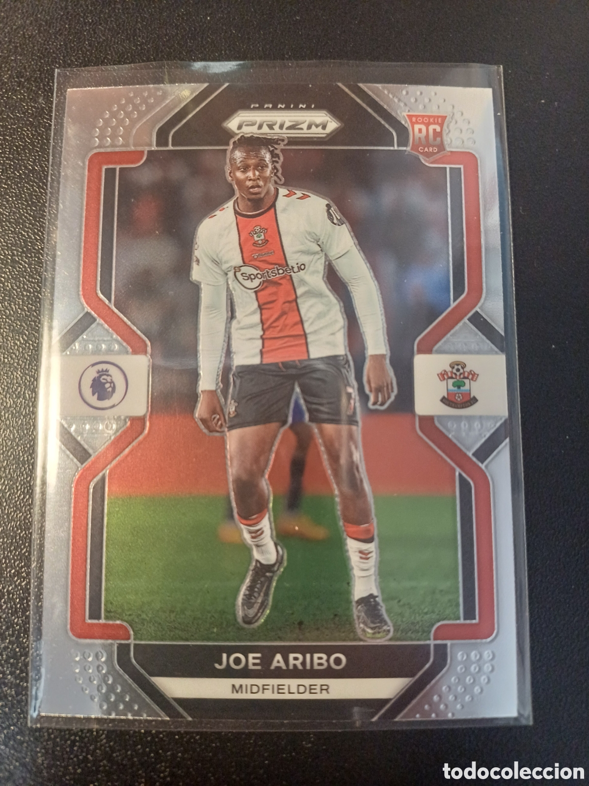 Cromos de Futebol: #212 JOE ARIBO SOUTHAMPTON ROOKIE PANINI PRIZM PREMIER LEAGUE 2022-23