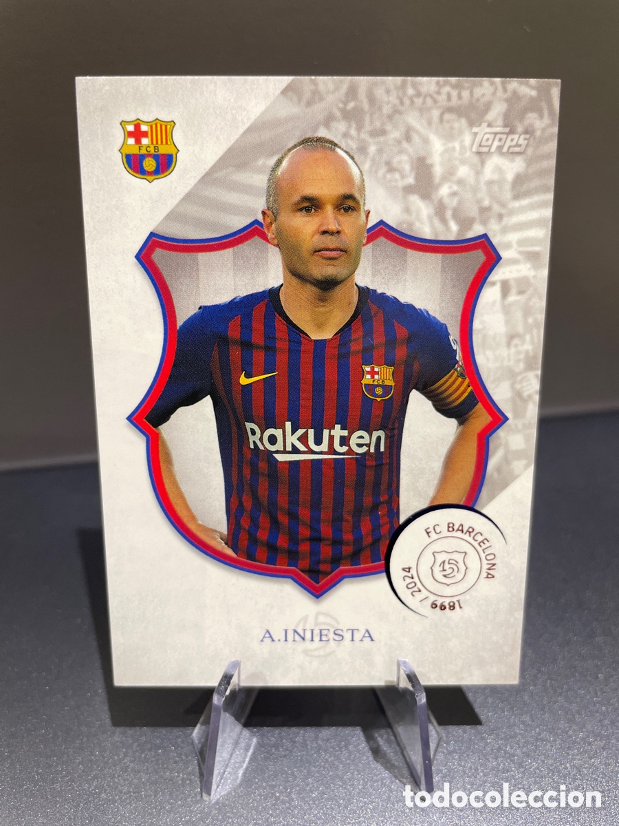 Cromos de F&uacute;tbol: Iniesta 35 Topps Legacy 125 Aniversario FC Barcelona