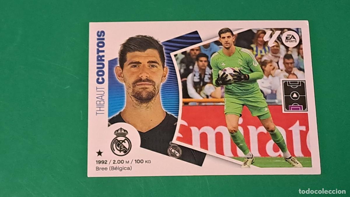 Cromos de F&uacute;tbol: LIGA ESTE 2024 2025 24 25 N&ordm; 3 COURTOIS REAL MADRID NUEVO SIN PEGAR