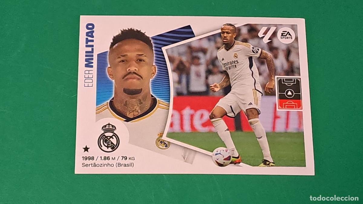 Cromos de F&uacute;tbol: LIGA ESTE 2024 2025 24 25 N&ordm; 6 MILITAO REAL MADRID NUEVO SIN PEGAR