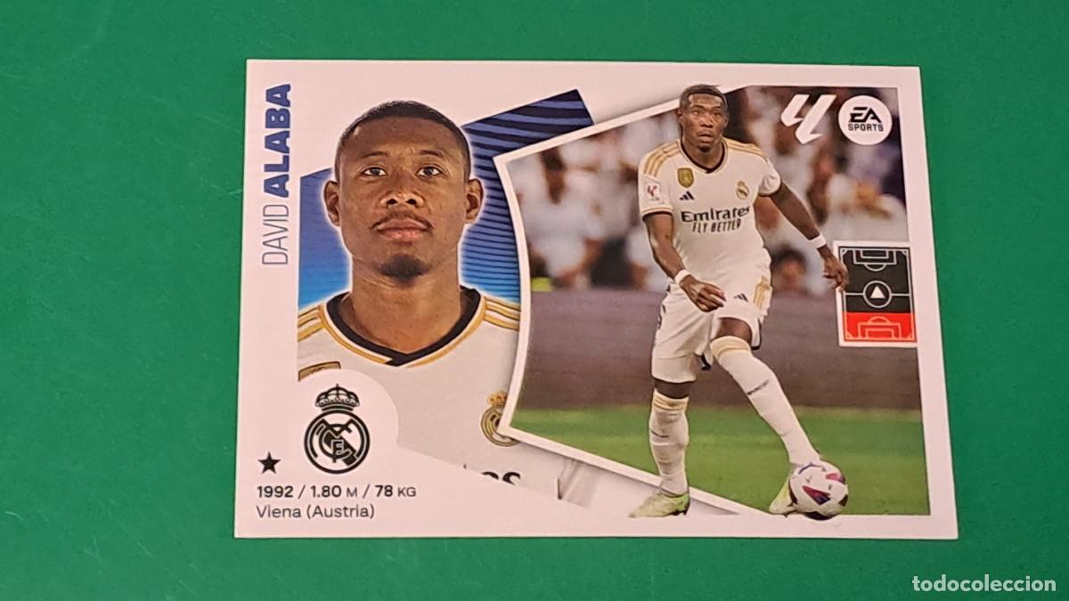 Cromos de F&uacute;tbol: LIGA ESTE 2024 2025 24 25 N&ordm; 7 ALABA REAL MADRID NUEVO SIN PEGAR
