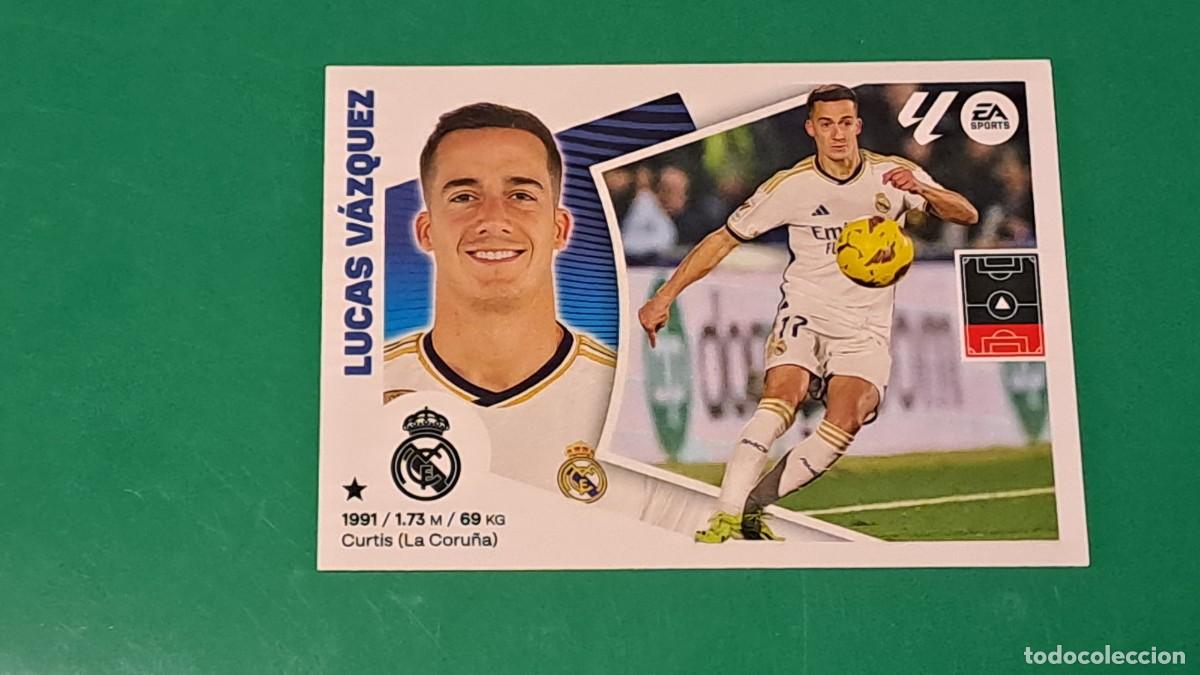 Cromos de F&uacute;tbol: LIGA ESTE 2024 2025 24 25 N&ordm; 9 A LUCAS VAZQUEZ REAL MADRID NUEVO SIN PEGAR