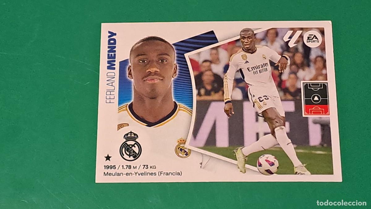 Cromos de F&uacute;tbol: LIGA ESTE 2024 2025 24 25 N&ordm; 10 A MENDY REAL MADRID NUEVO SIN PEGAR