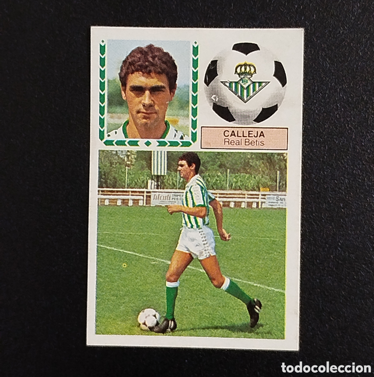 Cromos de F&uacute;tbol: CALLEJA FICHAJE 5 LIGA 83/84 1983 1984 ULTIMOS FICHAJES BETIS EDICIONES ESTE CROMO DESPEGADO