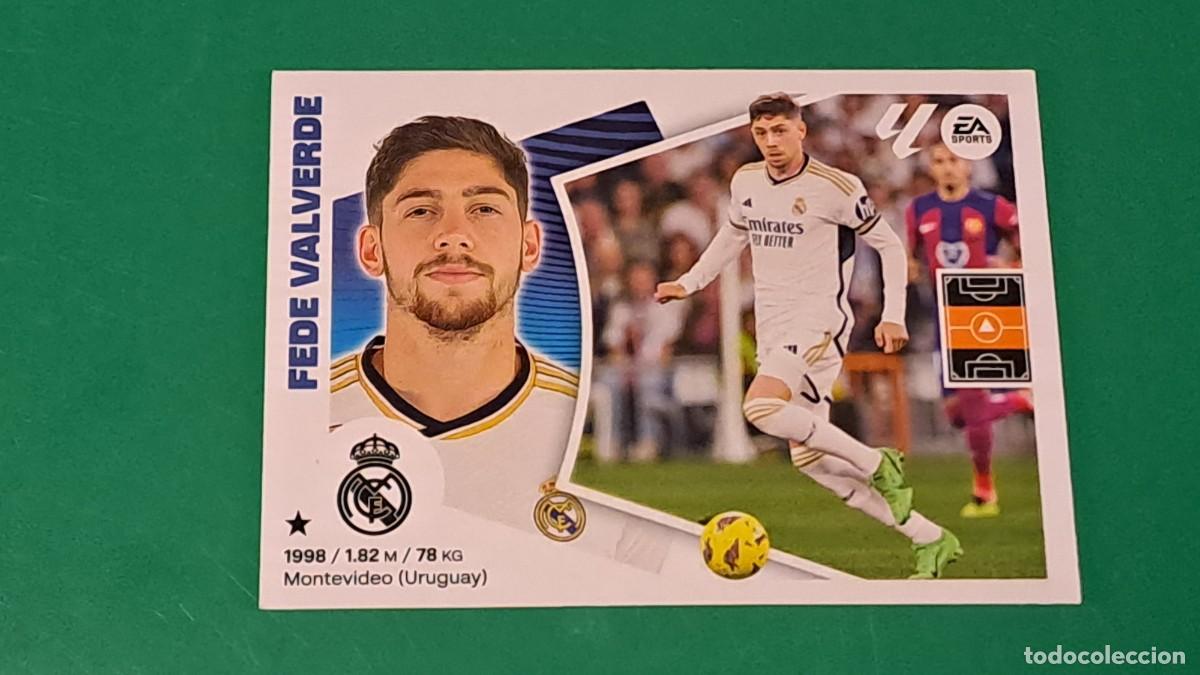 Cromos de F&uacute;tbol: LIGA ESTE 2024 2025 24 25 N&ordm; 14 FEDE VALVERDE REAL MADRID NUEVO SIN PEGAR
