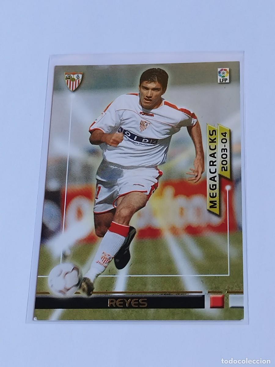 Cromos de F&uacute;tbol: REYES MEGACRACKS #378 SEVILLA FC - PANINI LA LIGA 2003 2004 - MEGAFICHAS 03 04 CROMO FUTBOL
