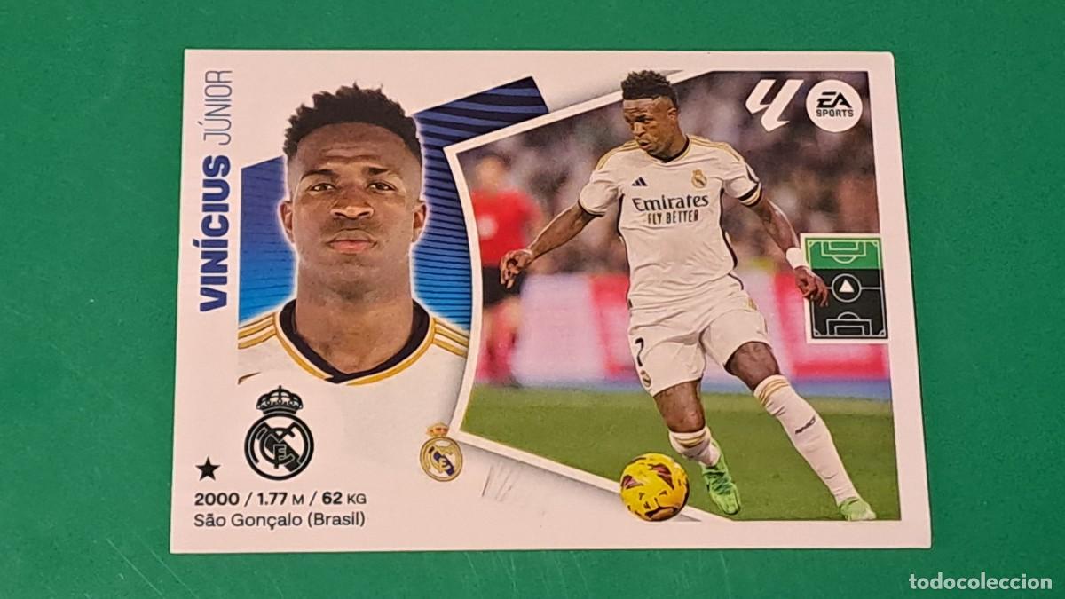 Cromos de F&uacute;tbol: LIGA ESTE 2024 2025 24 25 N&ordm; 19 VINICIUS REAL MADRID NUEVO SIN PEGAR