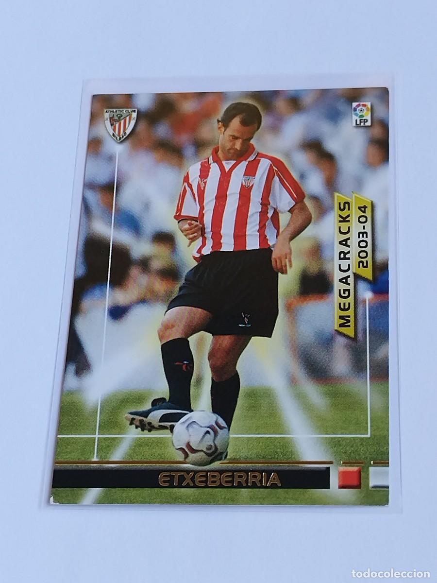 Cromos de F&uacute;tbol: ETXEBERR&Iacute;A MEGACRACKS #377 ATHLETIC CLUB - PANINI LA LIGA 2003 2004 - MEGAFICHAS 03 04 CROMO FUTBOL