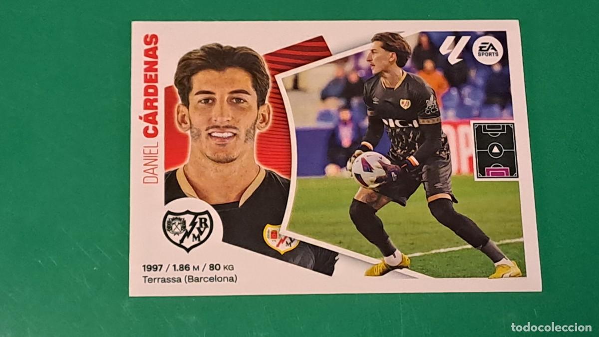 Cromos de F&uacute;tbol: LIGA ESTE 2024 2025 24 25 N&ordm; 4 CARDENAS RAYO VALLECANO NUEVO SIN PEGAR