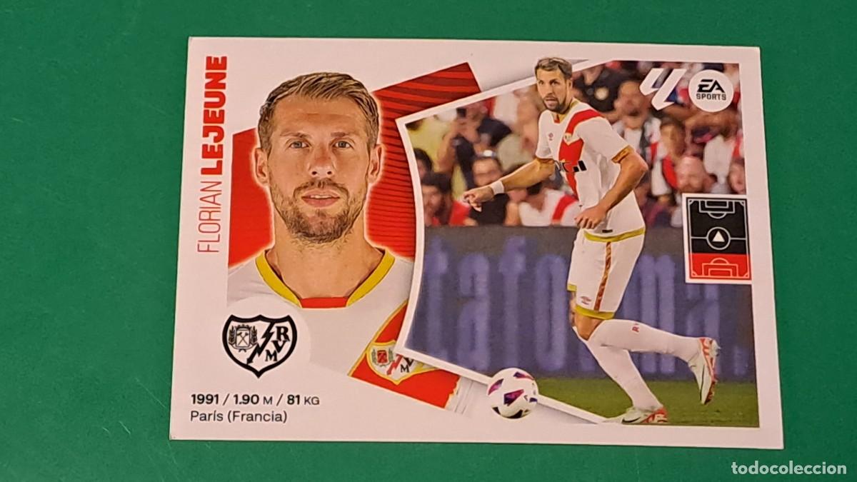 Cromos de F&uacute;tbol: LIGA ESTE 2024 2025 24 25 N&ordm; 6 LEJEUNE RAYO VALLECANO NUEVO SIN PEGAR