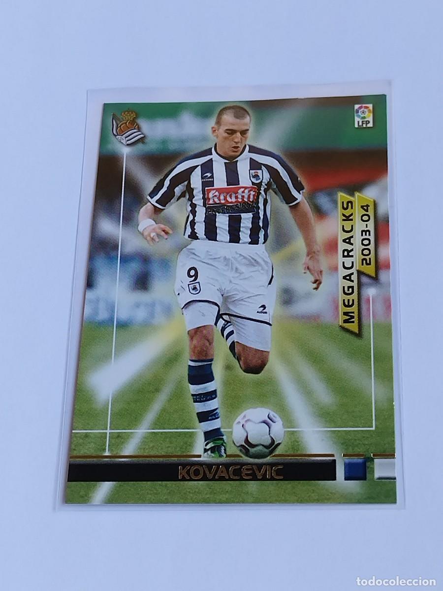 Cromos de F&uacute;tbol: KOVACEVIC MEGACRACKS #387 REAL SOCIEDAD - PANINI LA LIGA 2003 2004 - MEGAFICHAS 03 04 CROMO FUTBOL