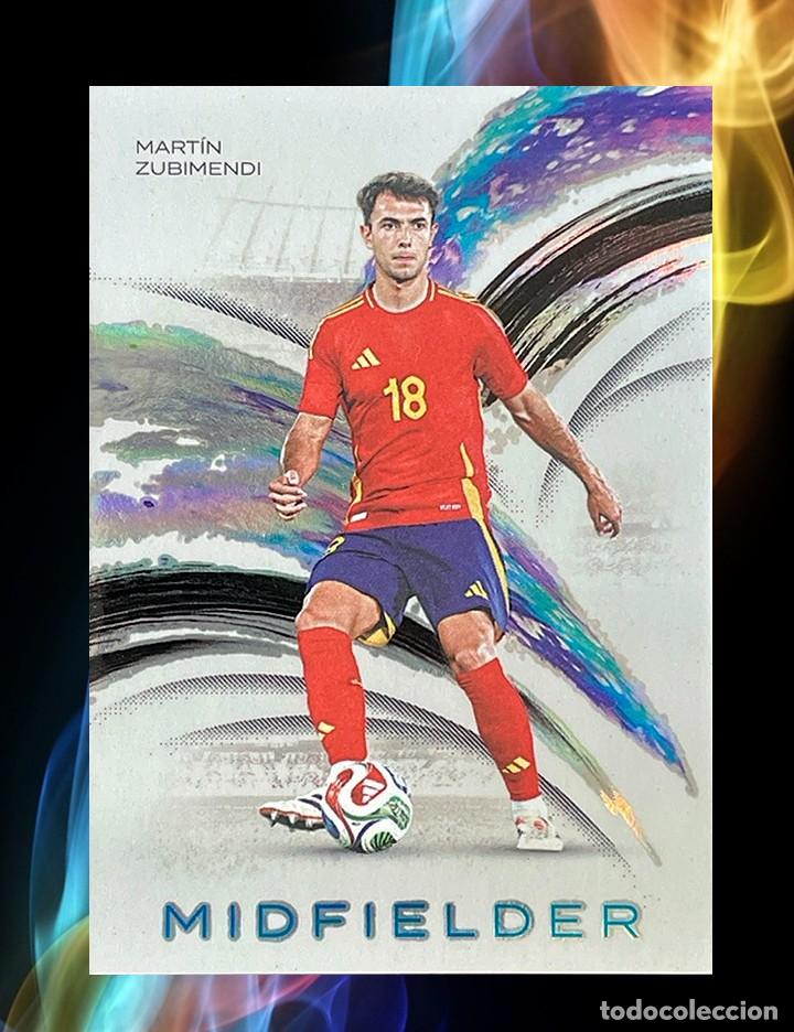 Cromos de F&uacute;tbol: Martin Zubimendi - 17 /27 - Futera Incre&iacute;ble Mediocampista Azul 2026 - #IB160