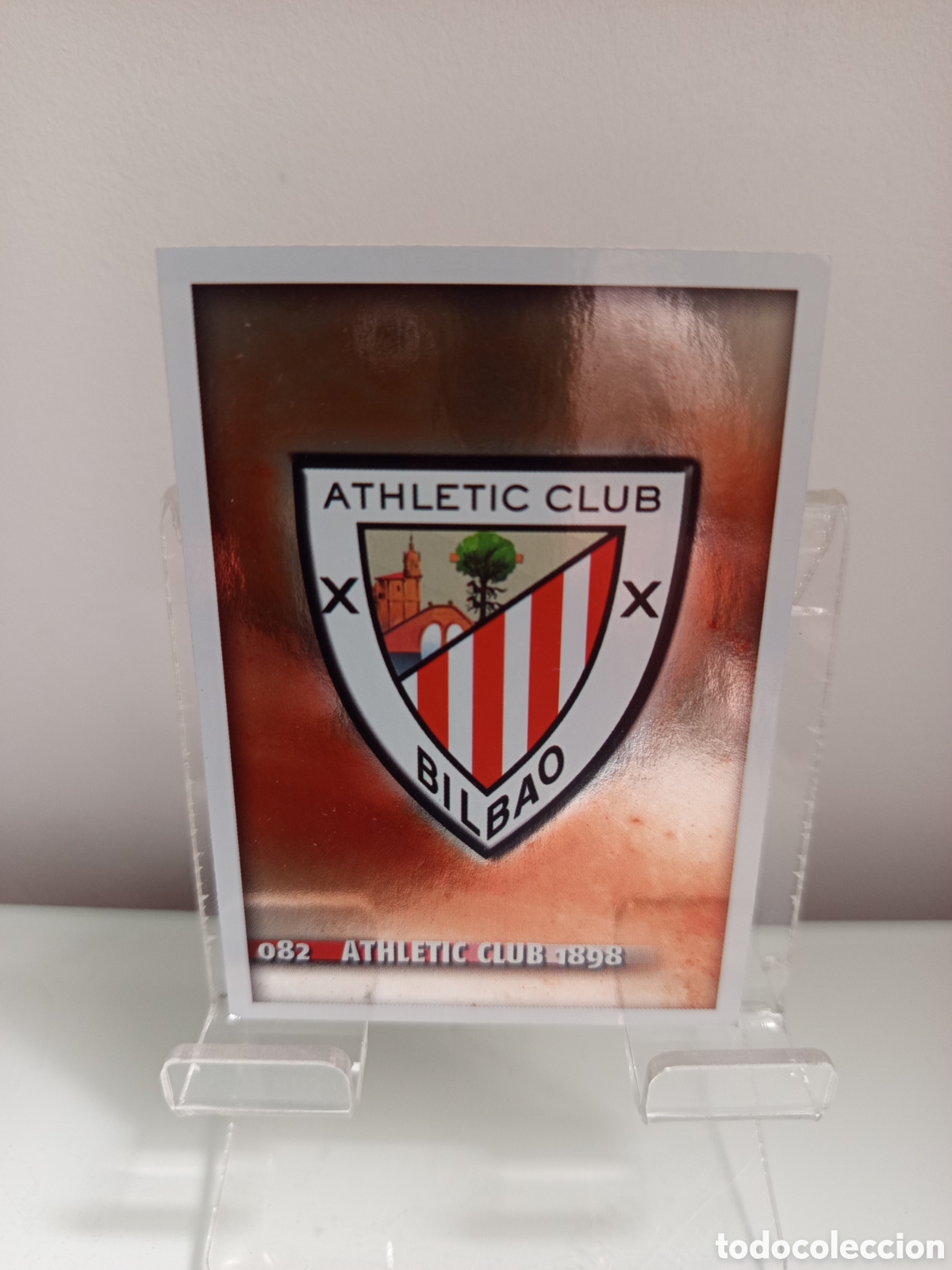 Cromos de Futebol: ❇️ CROMO ⚽ ESCUDO ATHLETIC DE BILBAO 82 082FICHAS LIGA 2015 14 15 2014 2015 MUNDICROMO ❇️