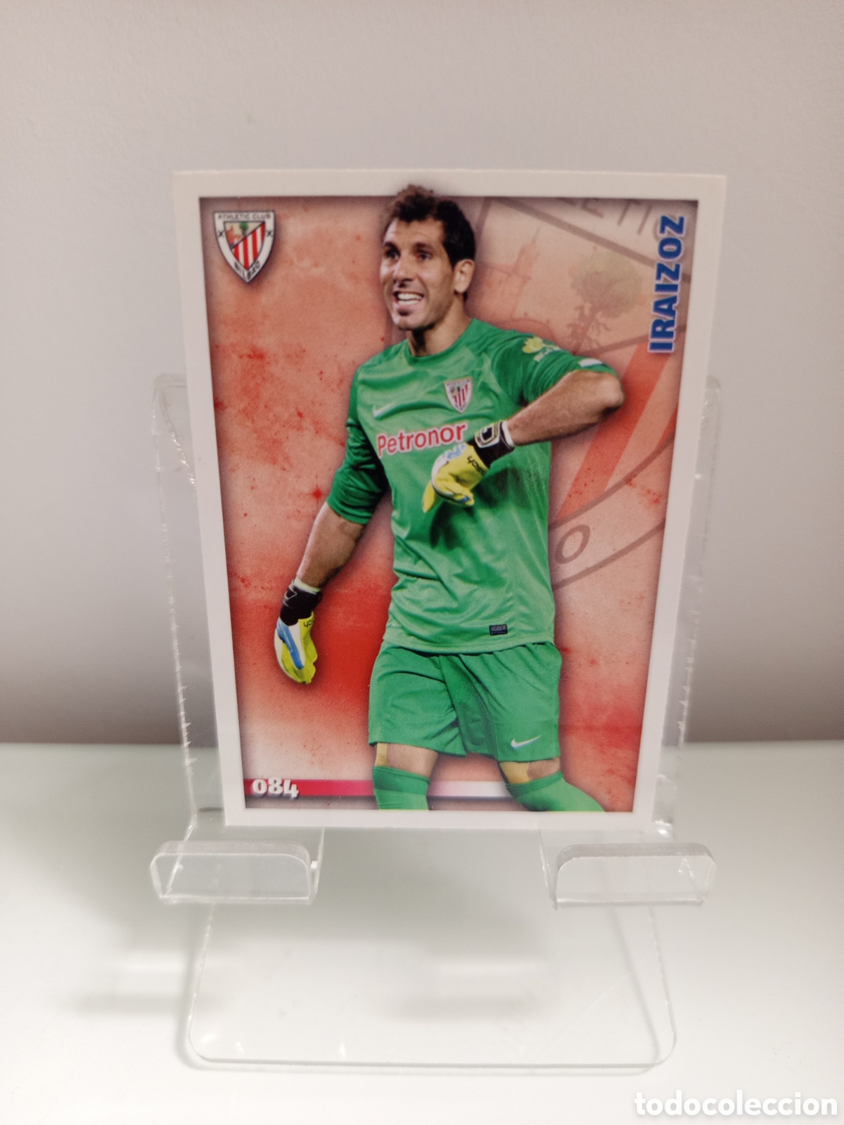 Cromos de F&uacute;tbol: ❇️ CROMO ⚽ IRAIZOZ ATHLETIC DE BILBAO 84 084 FICHAS LIGA 2015 14 15 2014 2015 MUNDICROMO ❇️