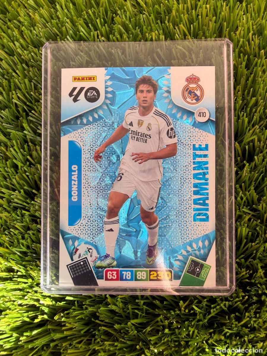 Cromos de F&uacute;tbol: N&ordm; 410 Gonzalo Diamante Real Madrid CF Adrenalyn XL 25 26