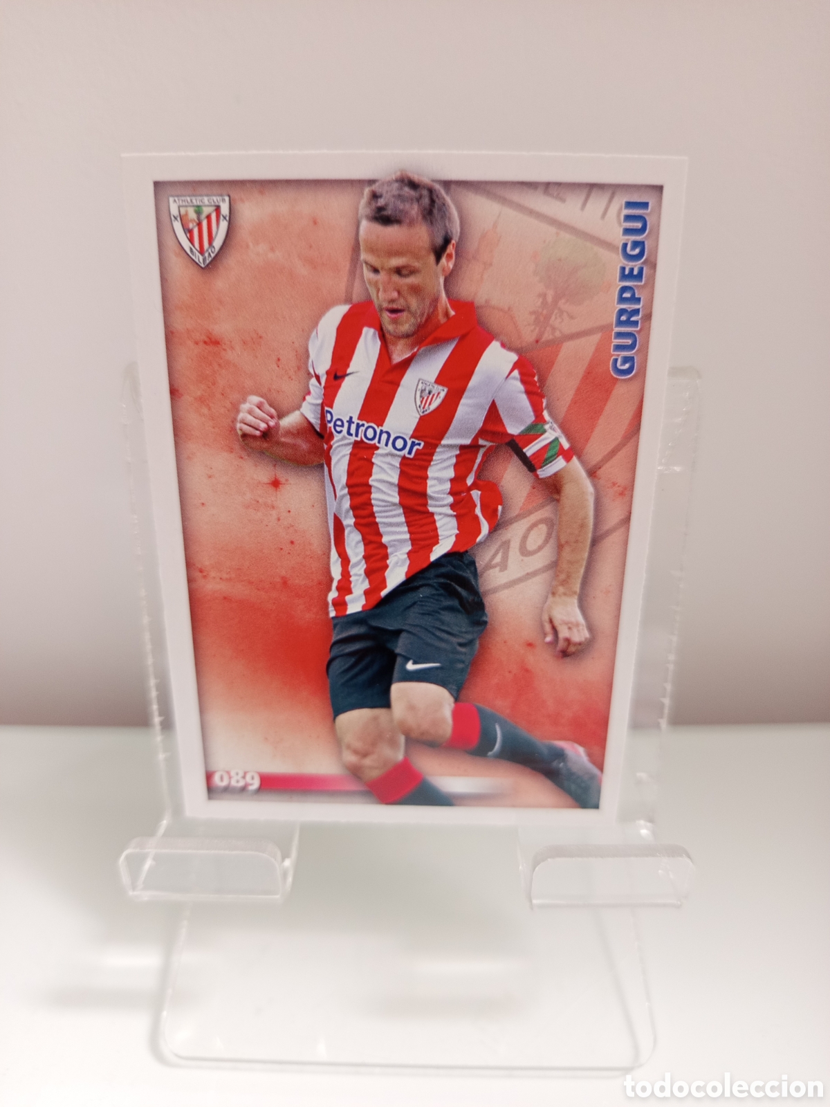 Cromos de F&uacute;tbol: ❇️ CROMO ⚽ GURPEGUI ATHLETIC DE BILBAO 89 089 FICHAS LIGA 2015 14 15 2014 2015 MUNDICROMO ❇️