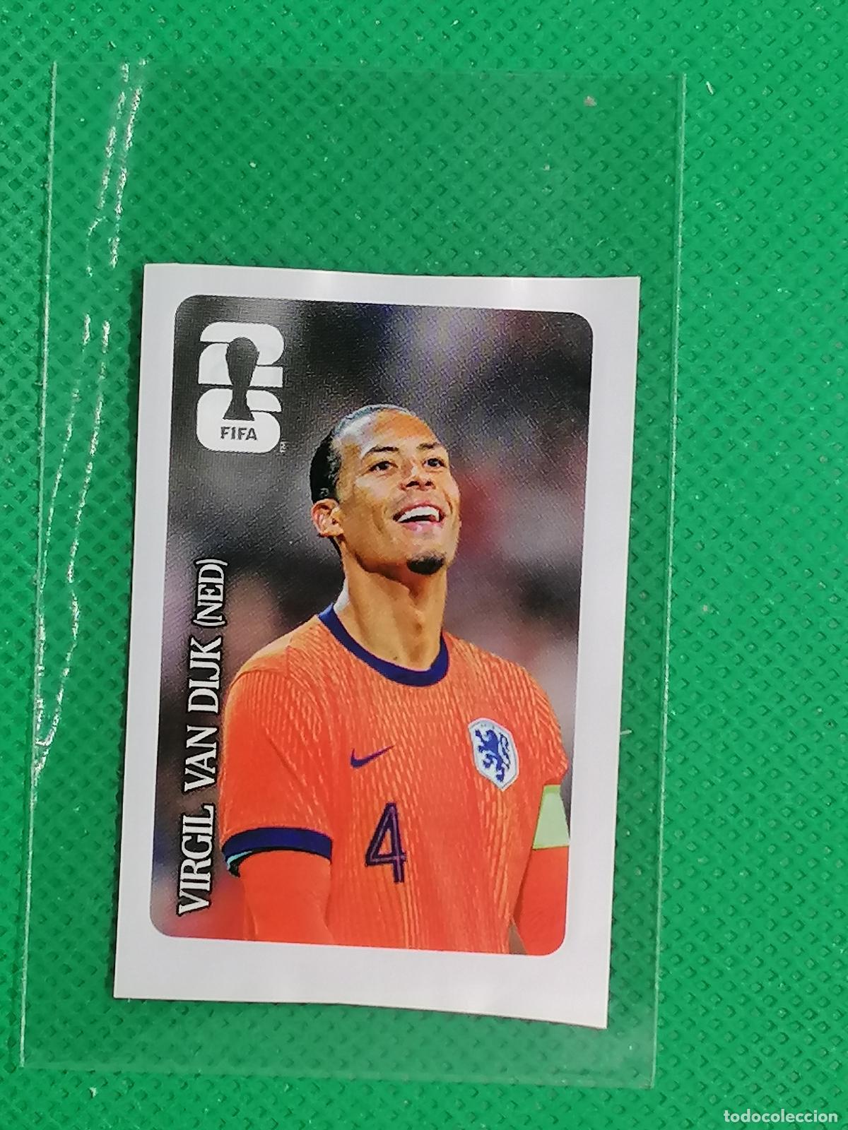 Cromos de F&uacute;tbol: VIRGIL VAN DIJK HOLANDA COCA COLA COCACOLA ⚽ PANINI FIFA MUNDIAL WORLD CUP 26 2026 STICKER ⚽