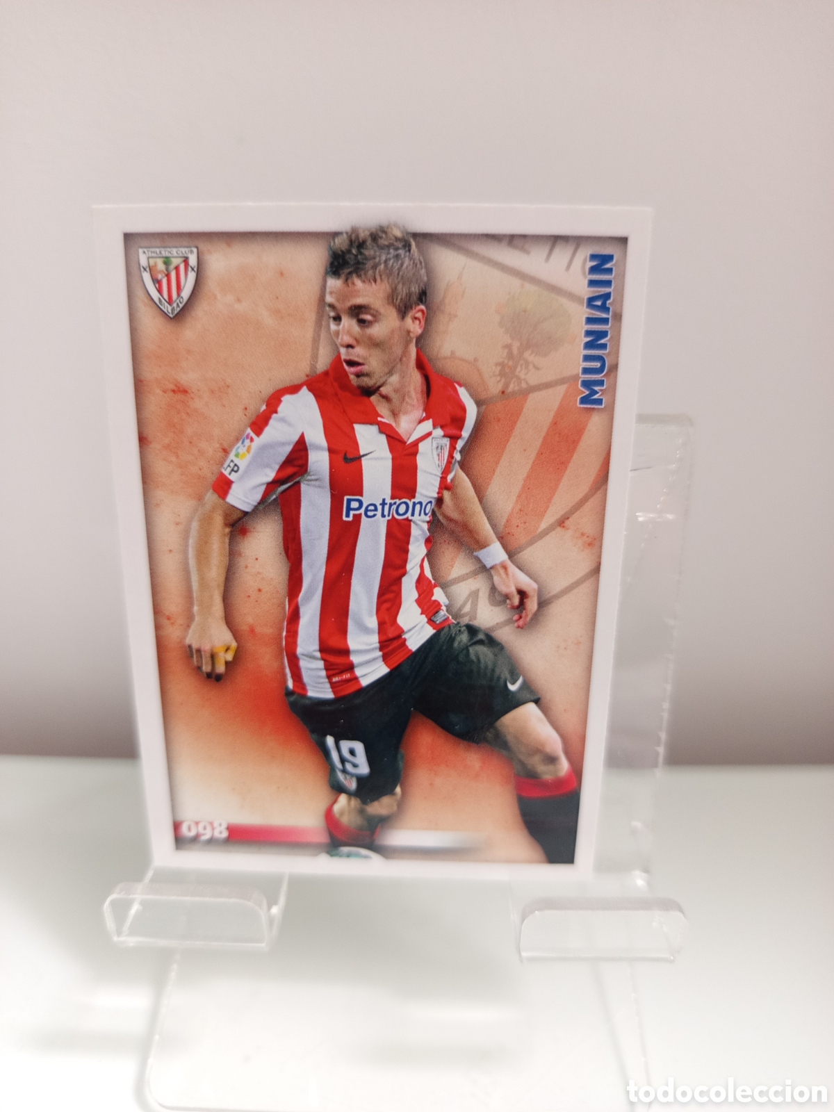 Cromos de Futebol: ❇️ CROMO ⚽ MUNIAIN ATHLETIC DE BILBAO 98 098 FICHAS LIGA 2015 14 15 2014 2015 MUNDICROMO ❇️