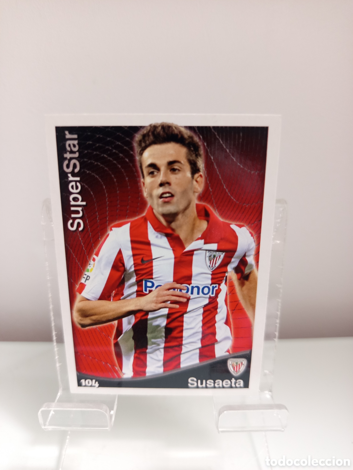 Cromos de Futebol: ❇️ CROMO ⚽ SUSAETA ATHLETIC DE BILBAO 104 SUPERSTAR FICHAS LIGA 2015 14 15 2014 2015 MUNDICROMO ❇️