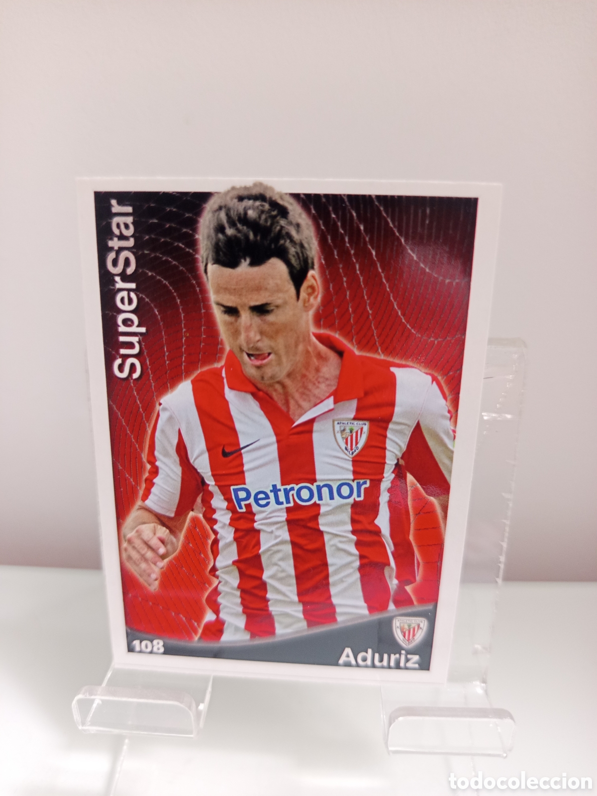 Cromos de F&uacute;tbol: ❇️ CROMO ⚽ ADURIZ ATHLETIC DE BILBAO 108 SUPERSTAR FICHAS LIGA 2015 14 15 2014 2015 MUNDICROMO ❇️