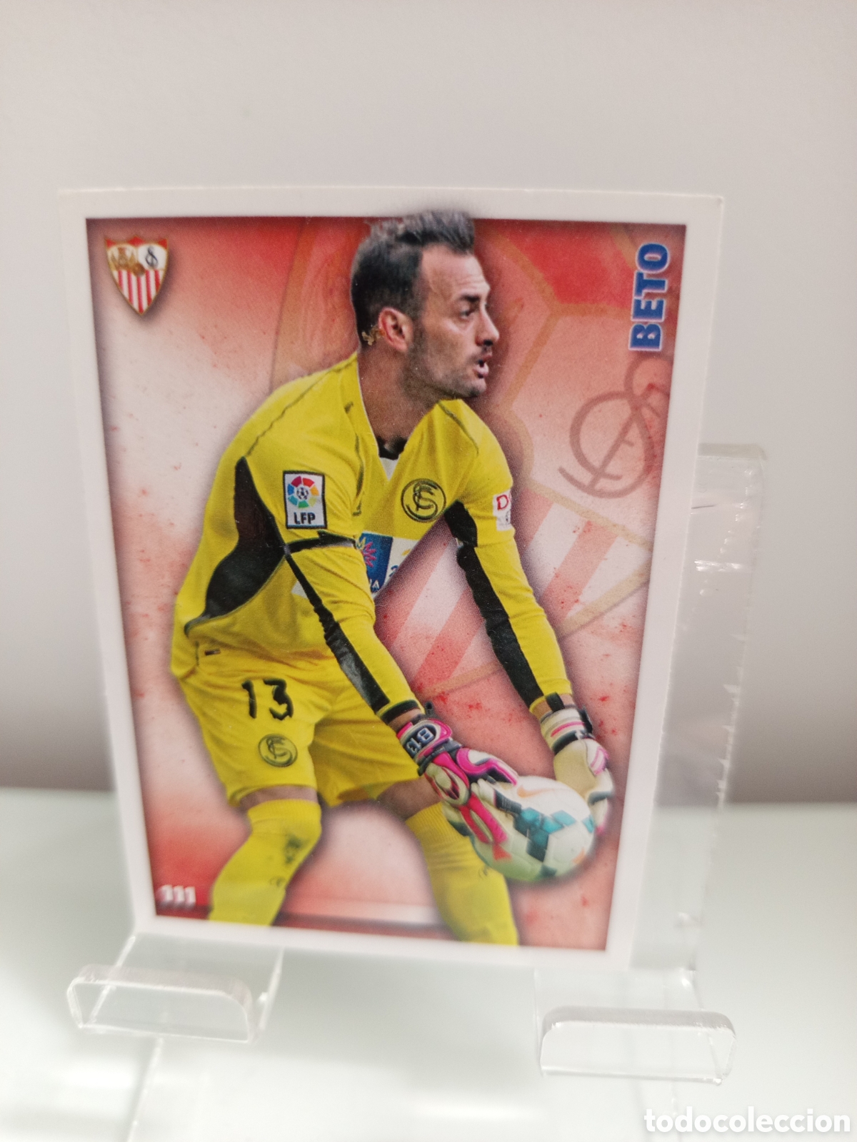 Cromos de F&uacute;tbol: ❇️ CROMO ⚽ BETO SEVILLA 111 FICHAS LIGA 2015 14 15 2014 2015 MUNDICROMO ❇️