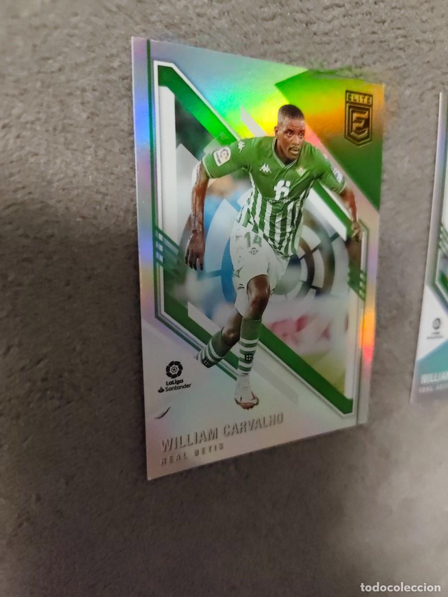 Cromos de F&uacute;tbol: 129 DONRUSS ELITE 21 22 WILLIAM CARVALHO BETIS BASE CARD LA LIGA PANINI 2021 2022