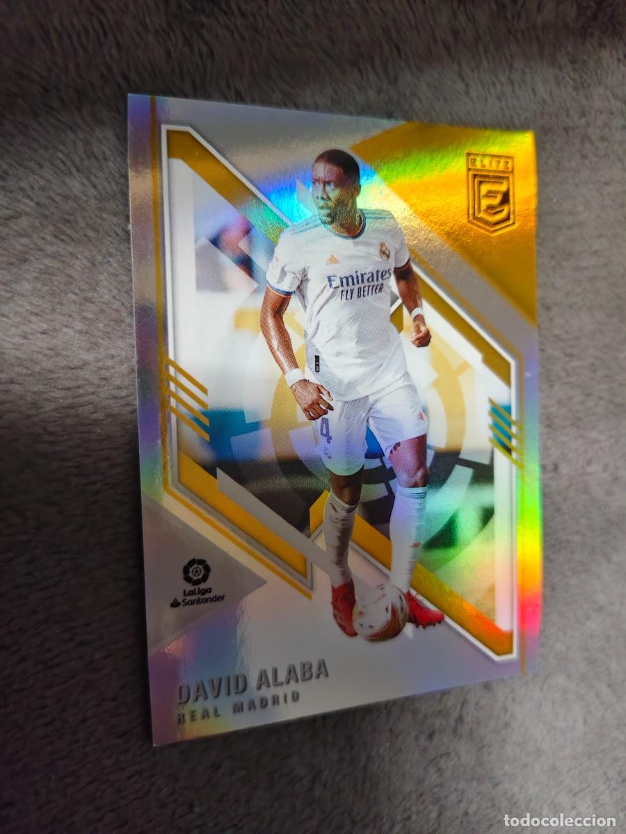 Cromos de F&uacute;tbol: 131 DONRUSS ELITE 21 22 DAVID ALABA REAL MADRID CF BASE CARD LA LIGA PANINI 2021 2022