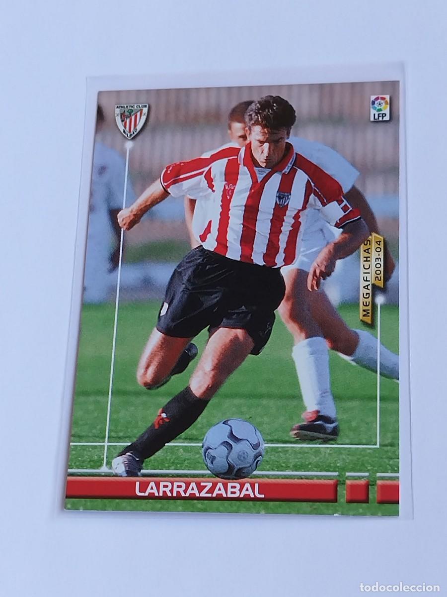 Cromos de F&uacute;tbol: LARRAZABAL NUEVA FICHA #23 BIS ATHLETIC CLUB - PANINI LA LIGA MEGACRACKS 2003 2004 MEGAFICHAS 03 04
